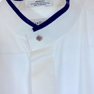 BONUS SPORTCOAT with Van Heusen Mens Tuxedo Shirt Long Sleeve White Block